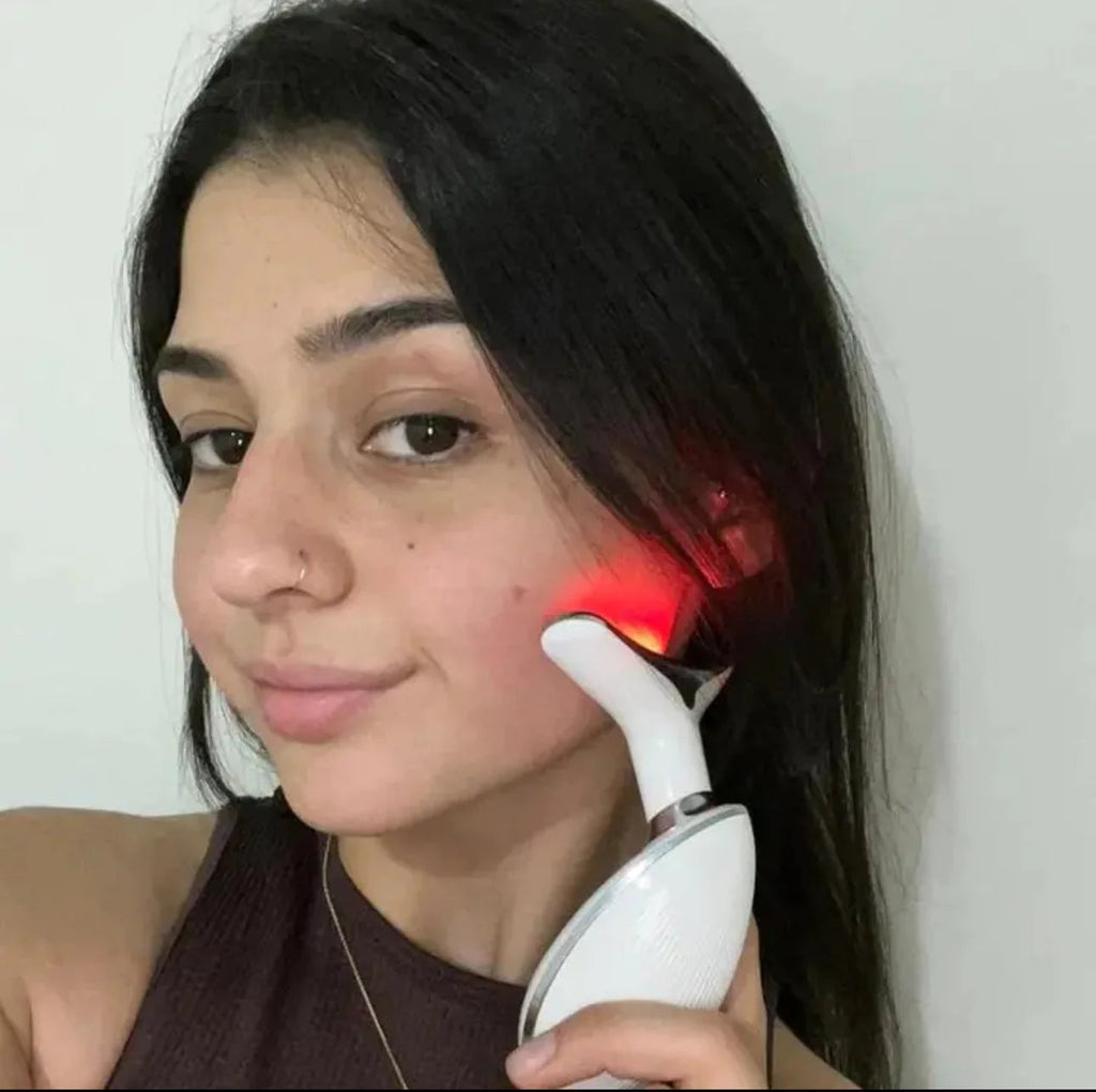 Masajeador facial Melaula, diseño ergonómico fácil de usar