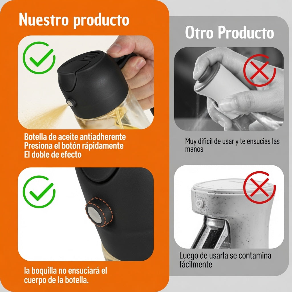 Pulverizador de aceite 400ml