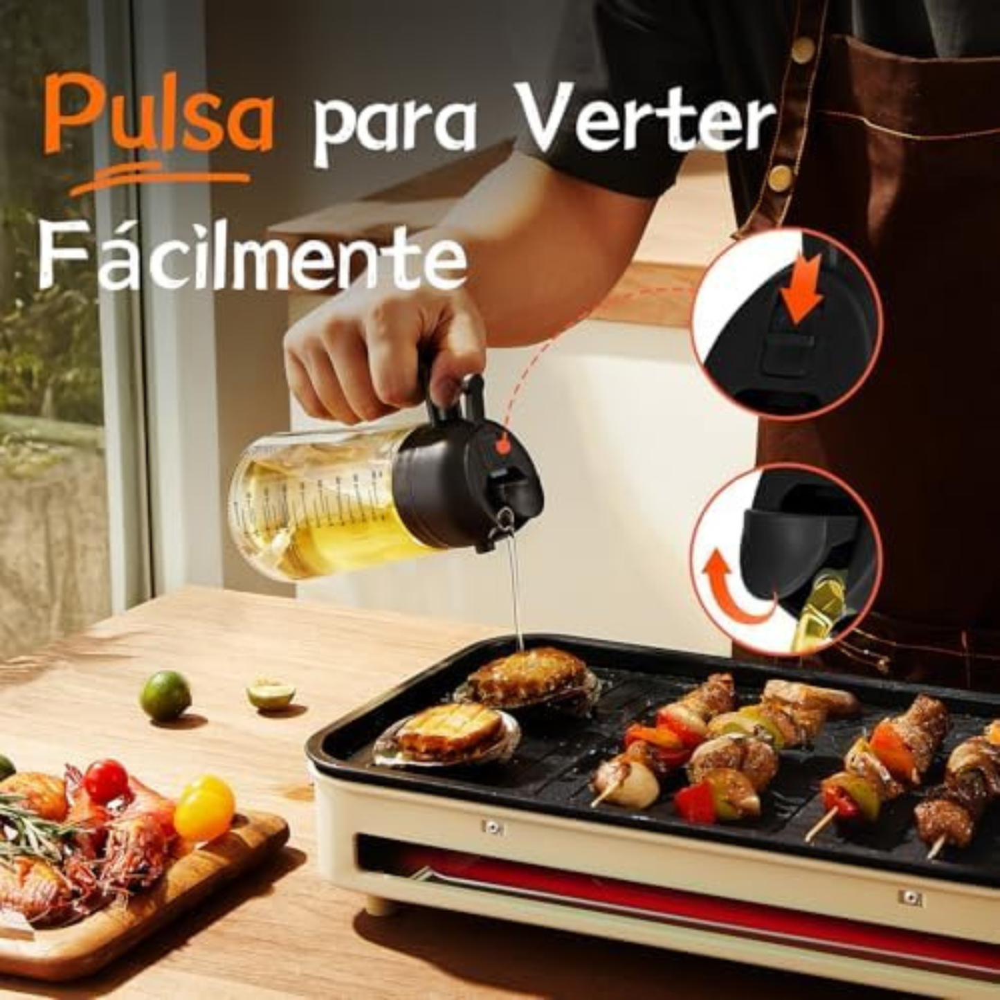 Pulverizador de aceite 500ml