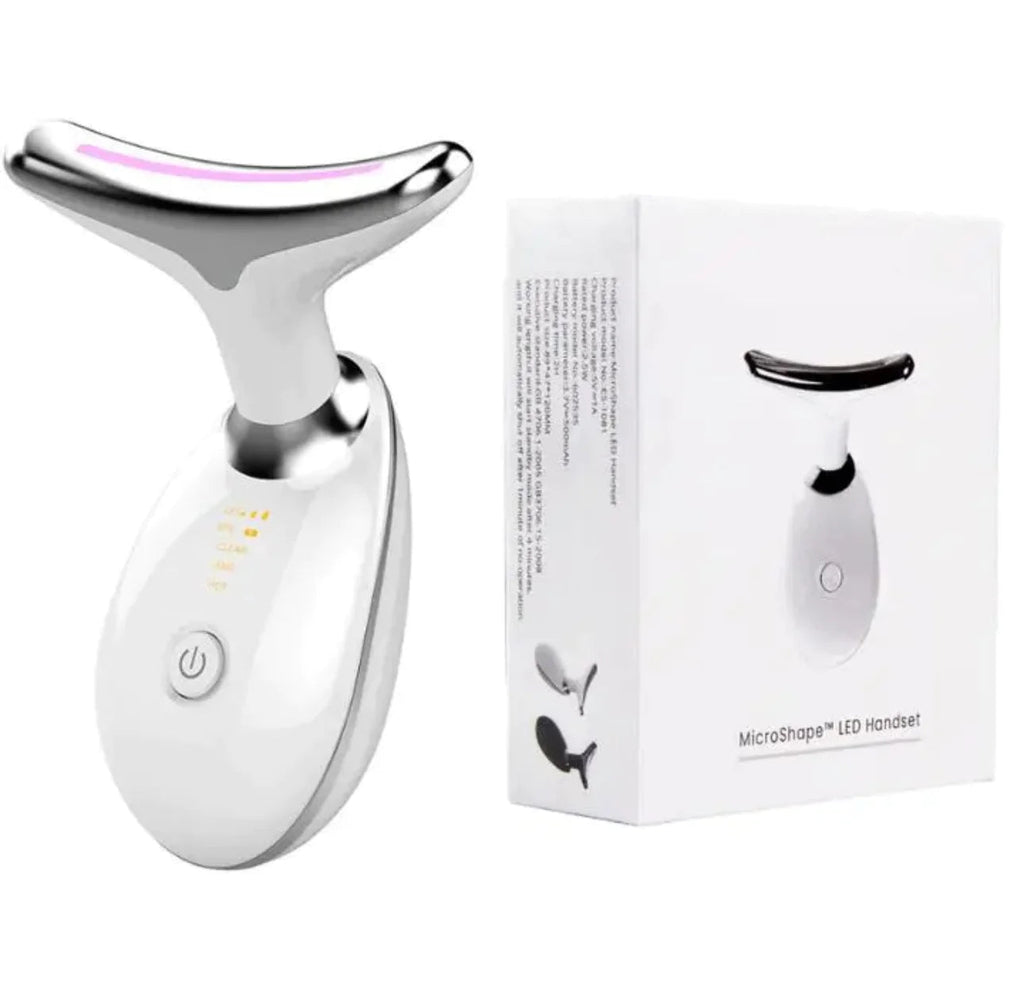 Masajeador facial Melaula de microcorriente, dispositivo anti-edad para rostro y cuello